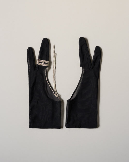 STUNNING BLACK GLOVES