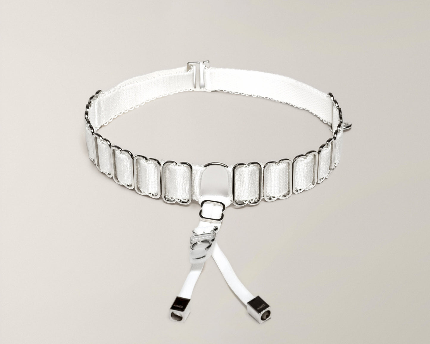 CRÈME GARTER BELT