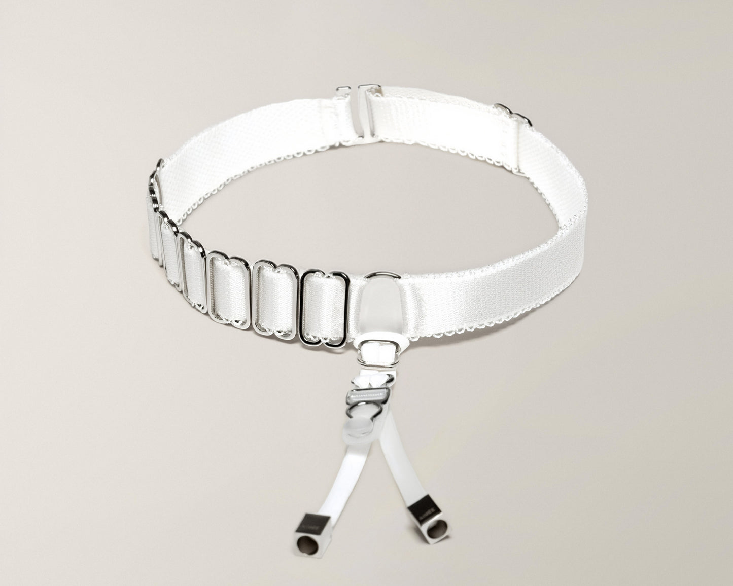 CRÈME GARTER BELT