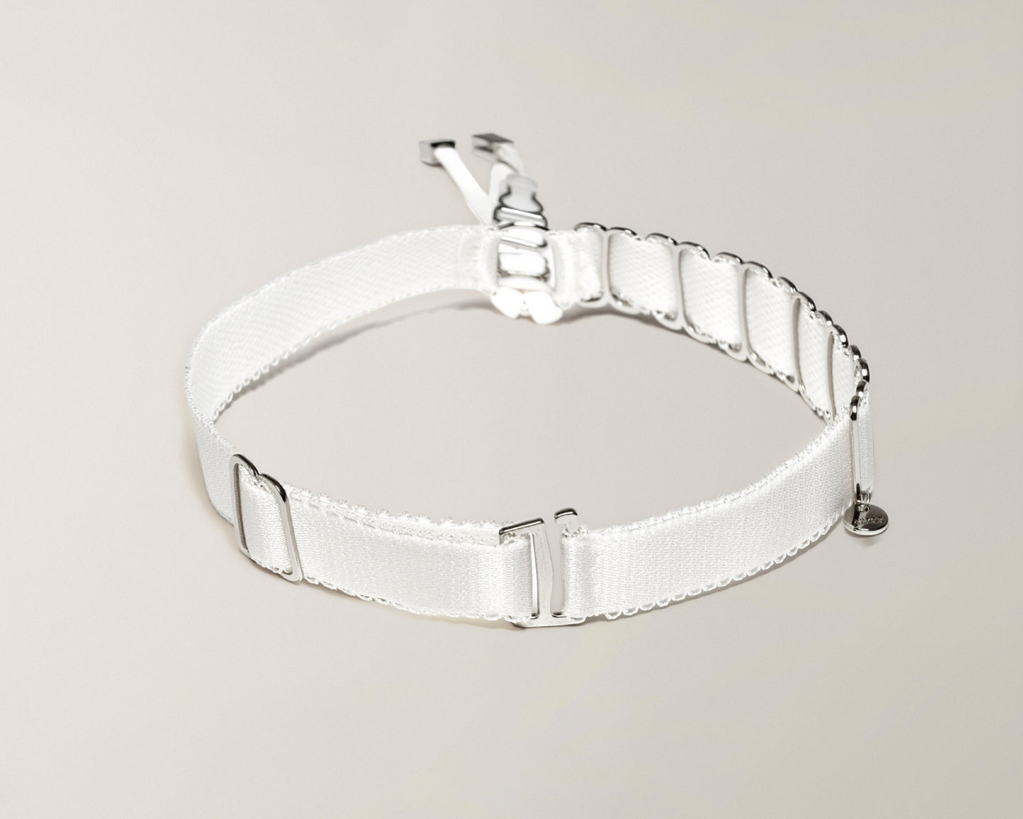 CRÈME GARTER BELT