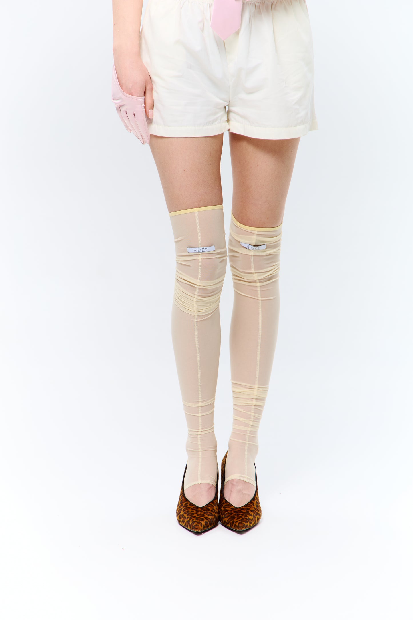 SLIP VANILLA STOCKINGS